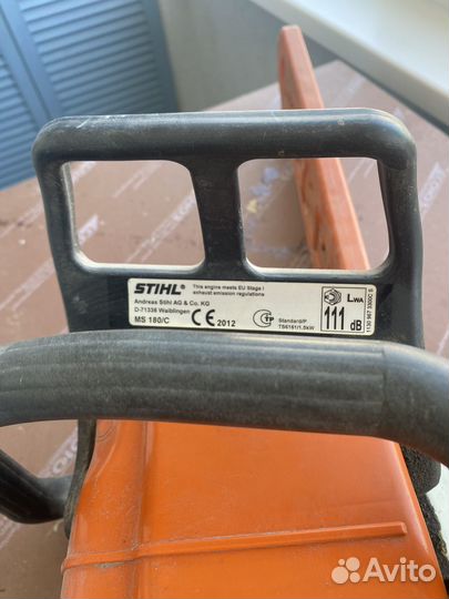 Бензопила stihl ms 180