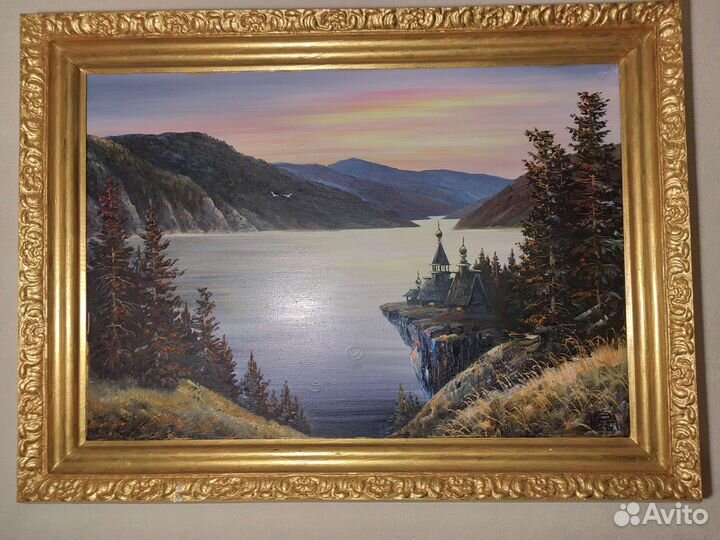 Большая картина маслом