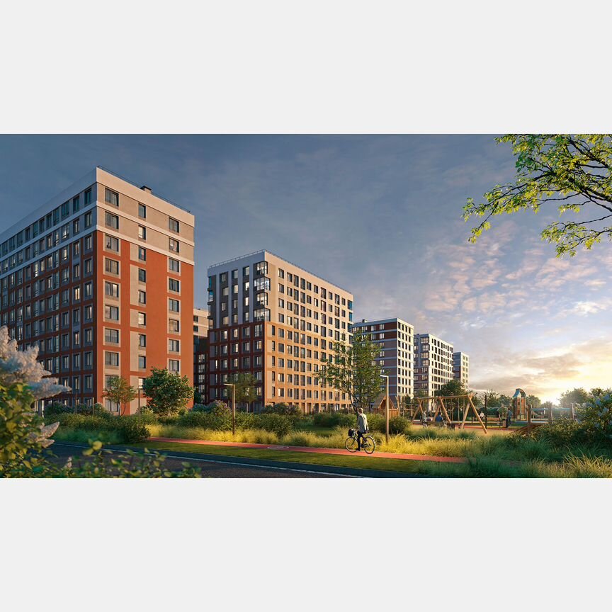 2-к. квартира, 56 м², 7/10 эт.