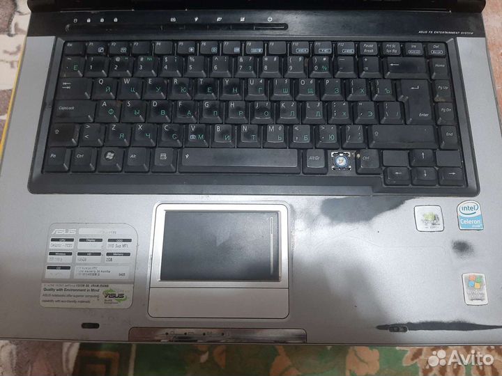 Ноутбук asus х50с