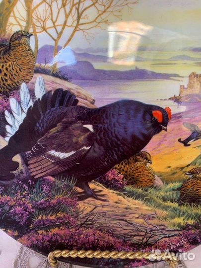 Тарелка Royal Grafton Black Grouse Тетерев