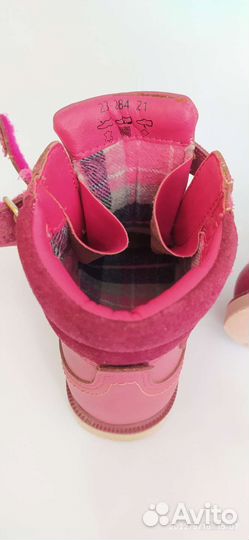 Ботиночки деми для девочки ортопедические