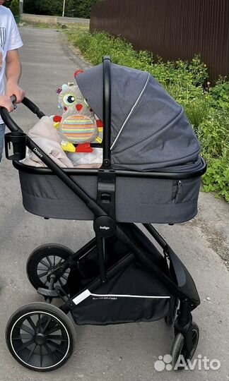 Коляска детская универсальная 3 в 1 Indigo desire