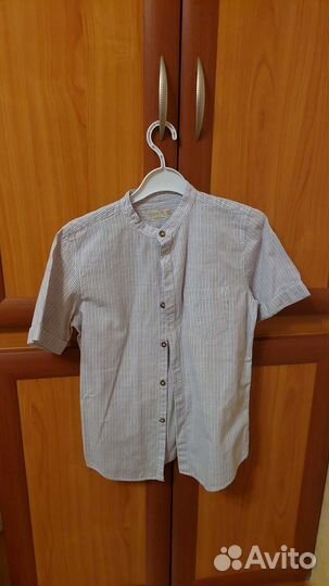 Рубашка Zara на мальчика 140