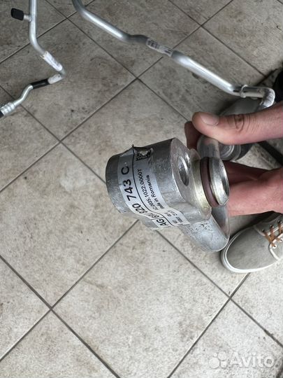 Трубка кондиционера фольксваген поло 6RU820743C