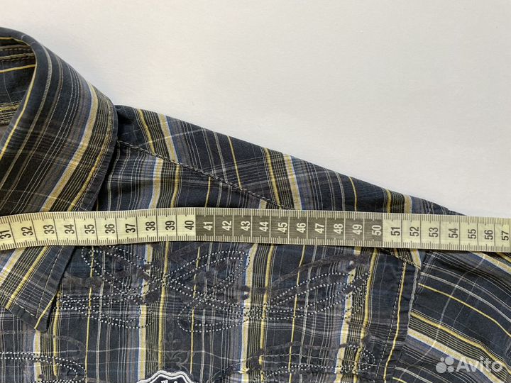 Рубашка мужская Tom Tailor винтаж оригинал XL