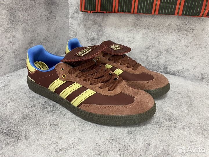 Кроссовки Adidas Wales Bonner X Samba Nylon Fox