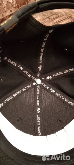 Кепка бейсольная alpha industries