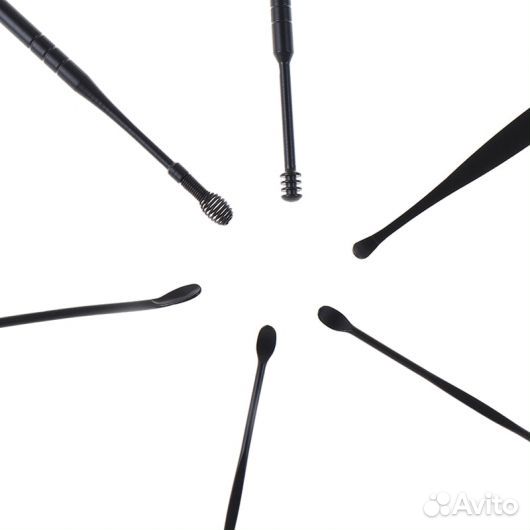 Набор инструментов для чистки ушей 6 шт