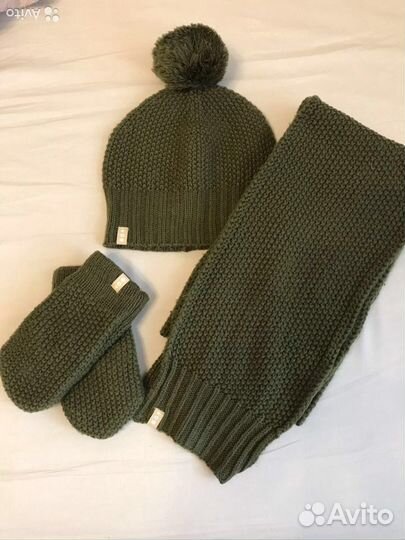 Комплект шапка/шарф/варежки dpam