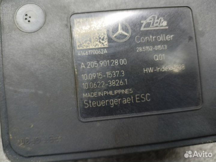 Блок ABS ESP Mercedes-Benz C-Class W205 2.2 D OM