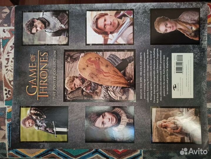 Книга постеров Игра престолов