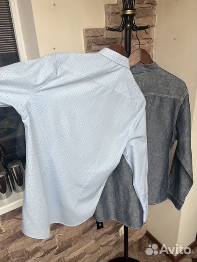 Рубашки мужские 2 шт