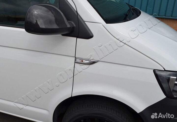 Хром окантовки повторителей поворота VW T6