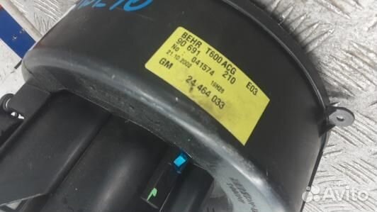 Моторчик печки opel zafira A (YBE10KK01)