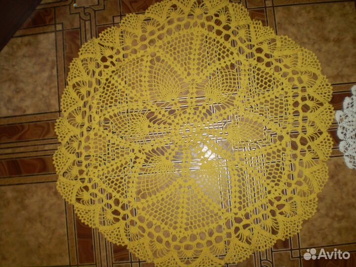 Салфетки вязаные