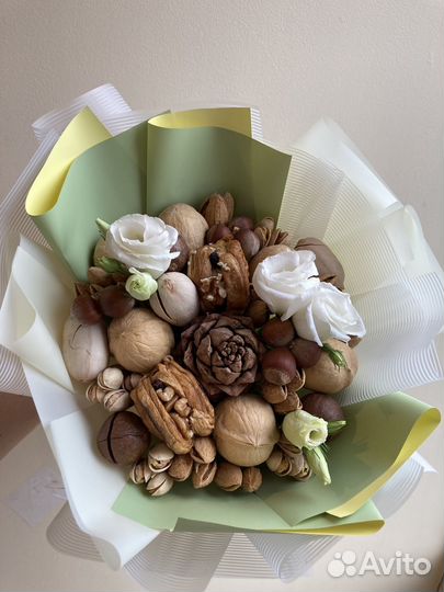 Съедобные, вкусные букеты, корзинки из сухофруктов