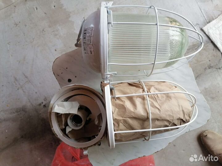 Светильник эра нсп 41-200-003 У2 желудь с решеткой