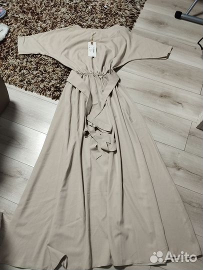 Платье в пол р46