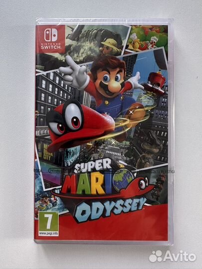 Super mario odyssey nintendo Новый
