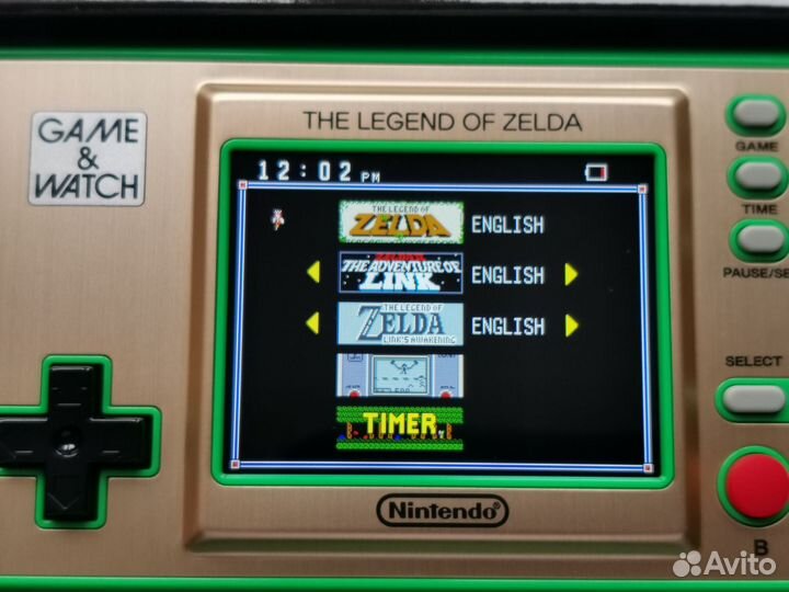 Nintendo Game and Watch Zelda