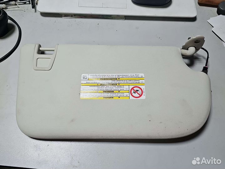 Козырек солнцезащитные левый ford kuga 2