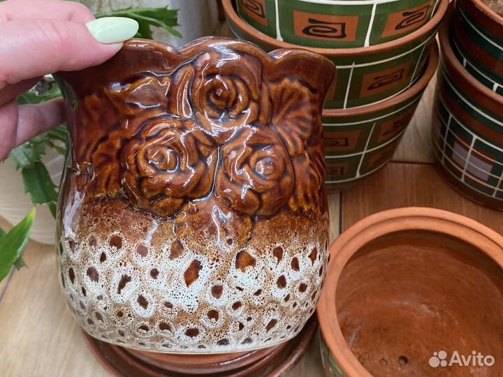 Горшок керамический