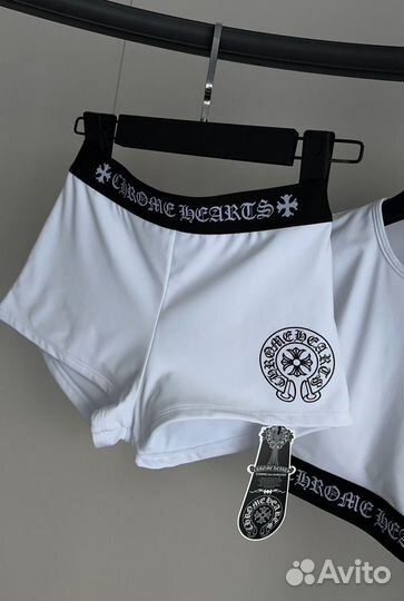 Chrome hearts комплект белья (новинка 2024)