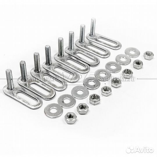 Набор Монтажных пластин 30мм(комплект 8шт)