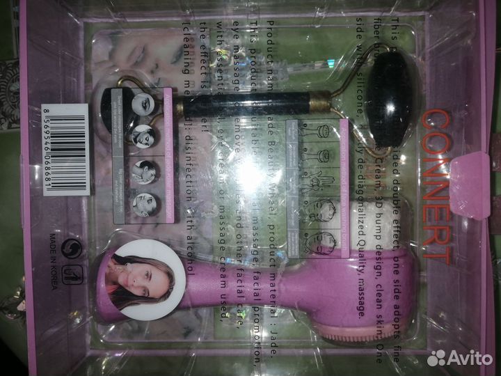 Набор щетка и массажёр