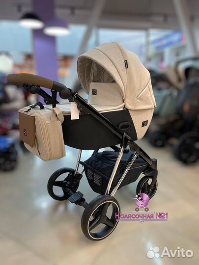 Коляска 2в1 luxmom F1