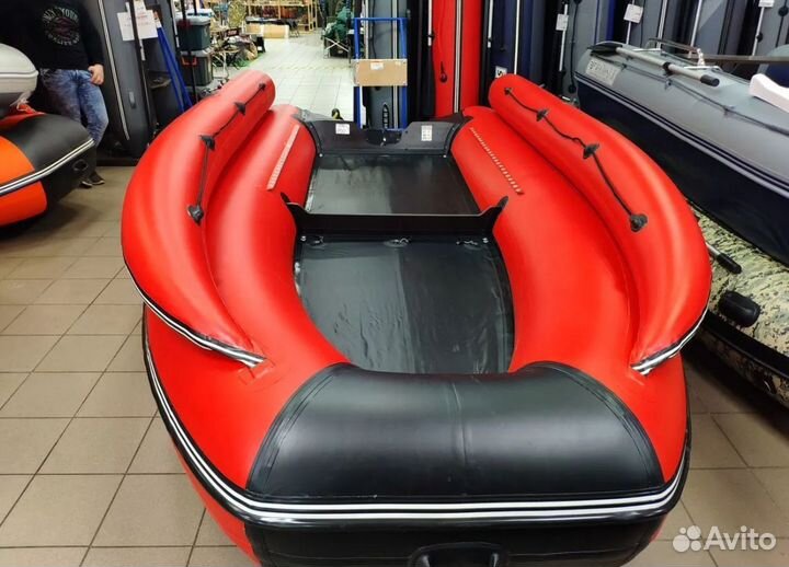 Лодка пвх Абакан 430 red
