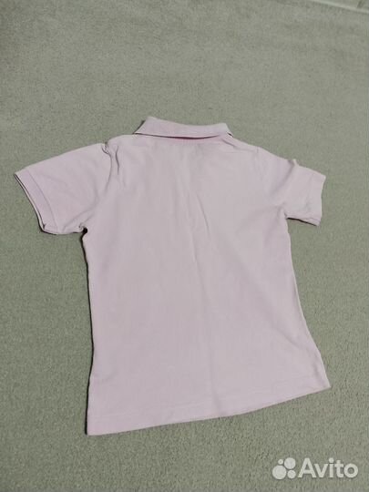 Розовое поло kappa