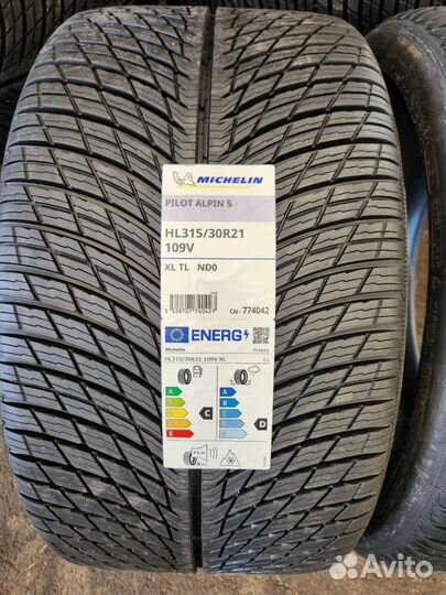 Michelin Pilot Alpin 5 275/35 R21 и 315/30 R21 109V