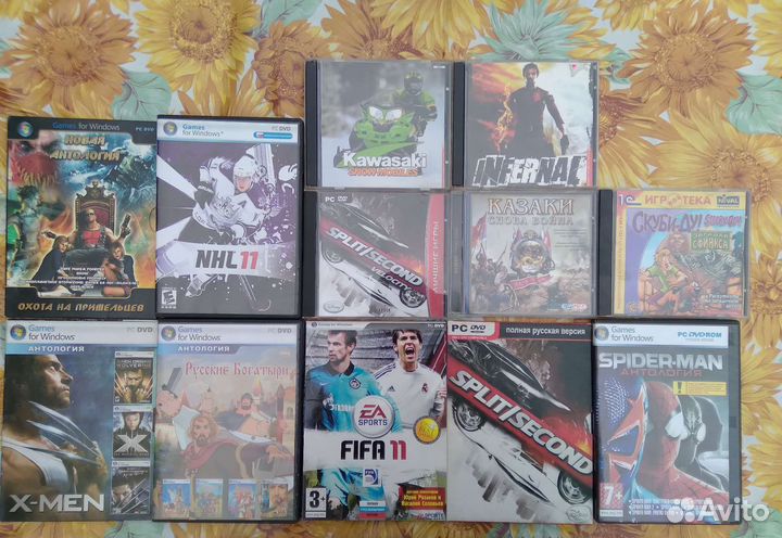 Игры для пк на дисках