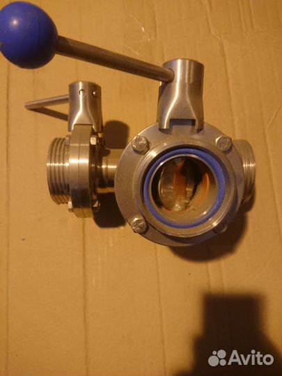 Затвор пищевой дисковый Niob Fluid