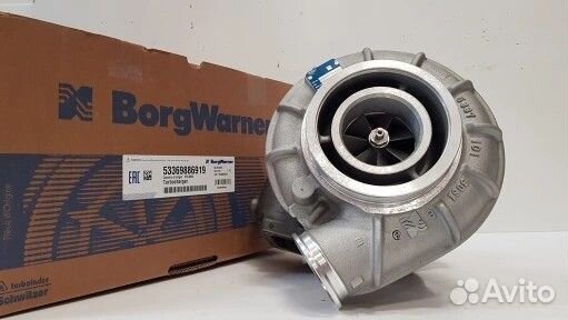 Турбокомпрессор BorgWarner 53369886919 новый