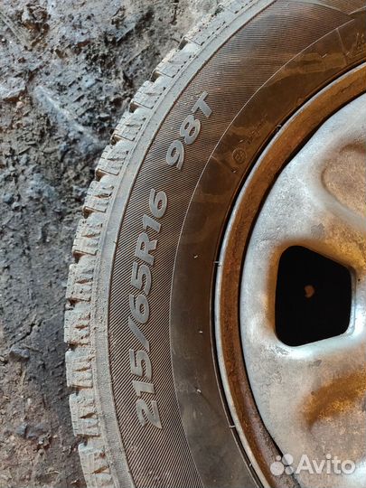 Колёса Renault Duster Hankook Winter 215/65 R16