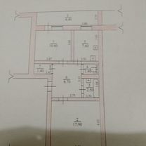 2-к. квартира, 50,1 м², 2/2 эт.