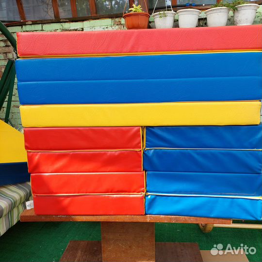 Мат гимнастический спортивный бу