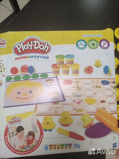 Play-Doh лепи и изучай