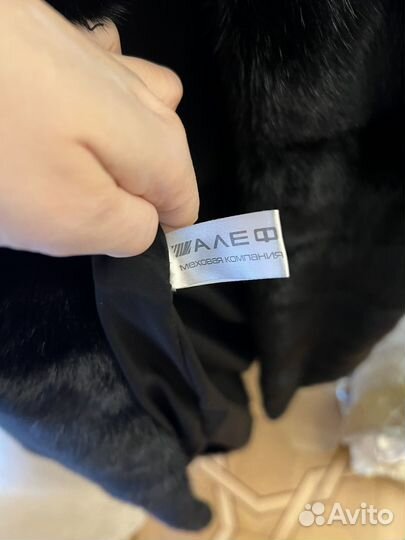 Шуба норковая с копюшоном 42 44