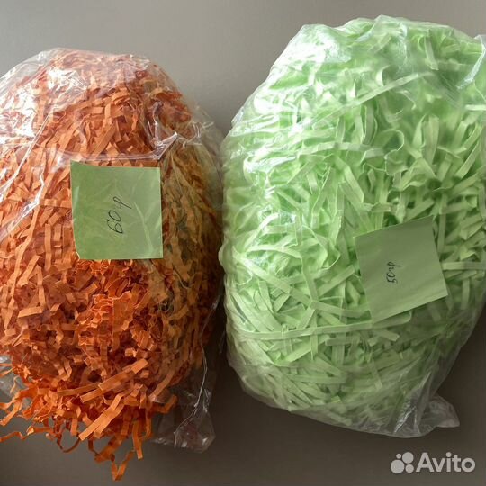 Бумажный наполнитель для подарков