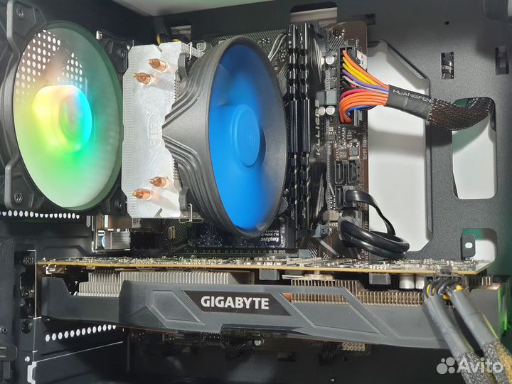 Игровой пк Core i5 10400, 16Gb, GTX 1070 8Gb, 550W 80+