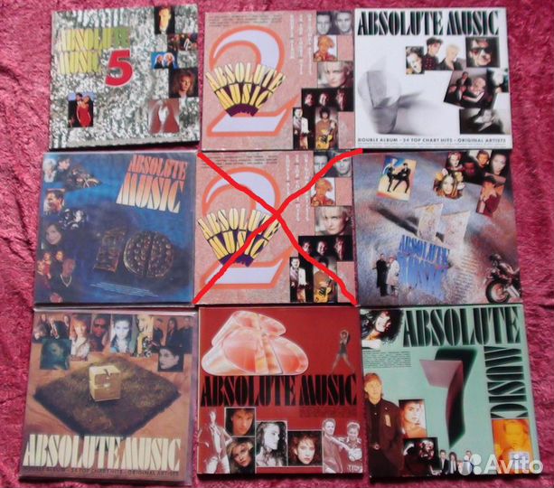 Фирменные сборники диско, поп, рок музыки (73-92)