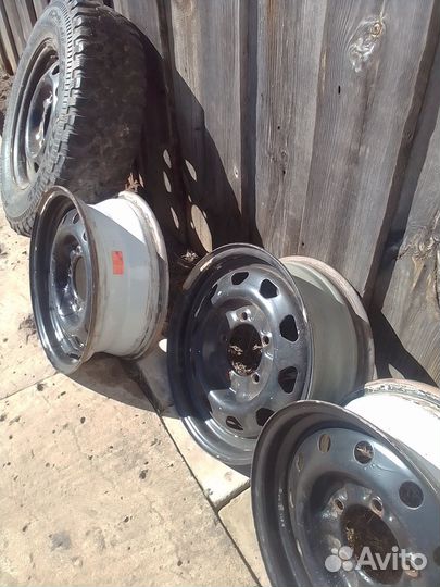 Диски штампованные,r 16 на УАЗ, 4 шт в наличии