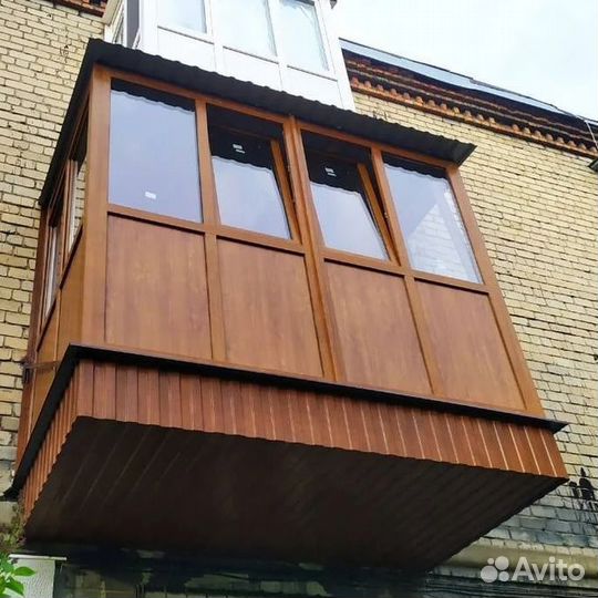 Балконы и лоджии с пластиковыми окнами