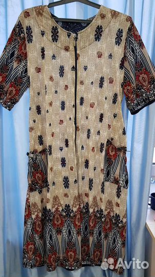 Вискозный халат 56