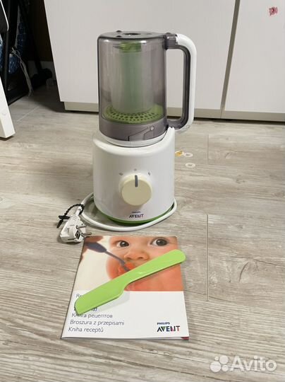 Пароварка блендер philips avent 2 в 1