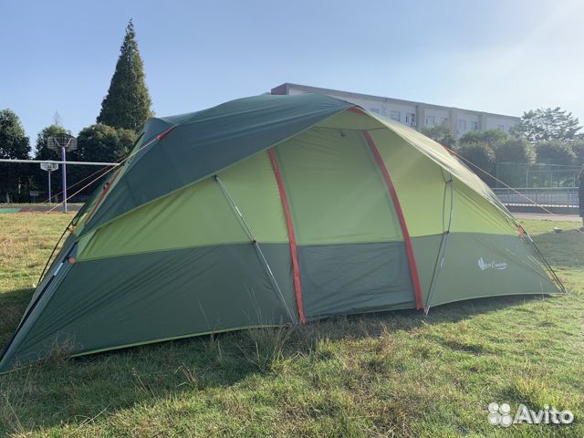 Палатка туристическая 4 местная 2/2